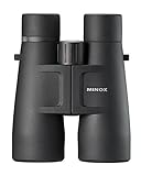 MINOX BV 8x56 Fernglas – Klassisches, super lichtstarkes Jagd-Fernglas auch für den Nachtansitz – Inkl. Neopren-Trageriemen, Bereitschaftstasche, Objektiv- und Okularschutzdeckel